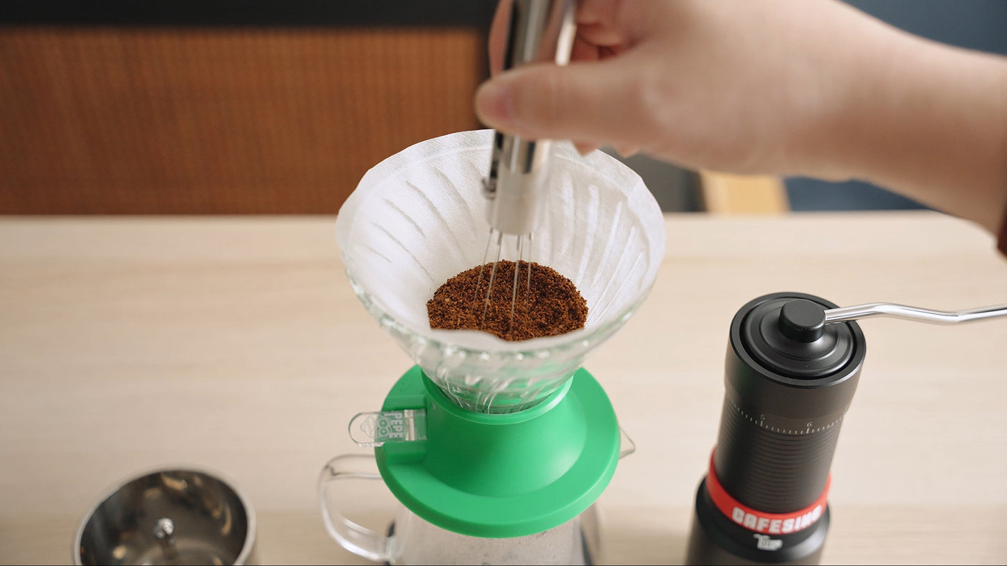 CafeSing COD Espresso WDT Tool, All Stainless Steel, Retractable Coffee Distribution Needle