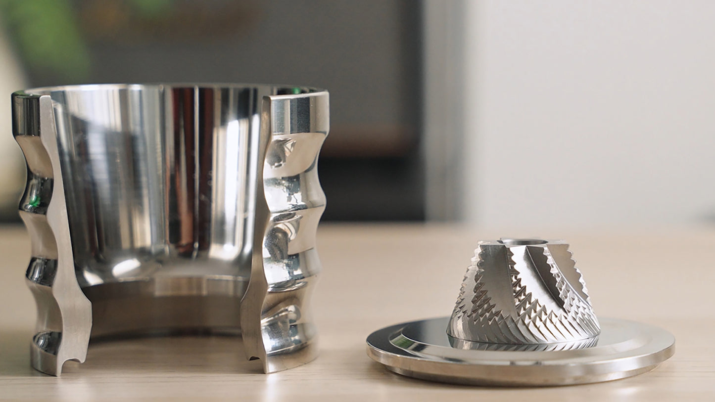 GRIZZ 63mm Conical Burr 03