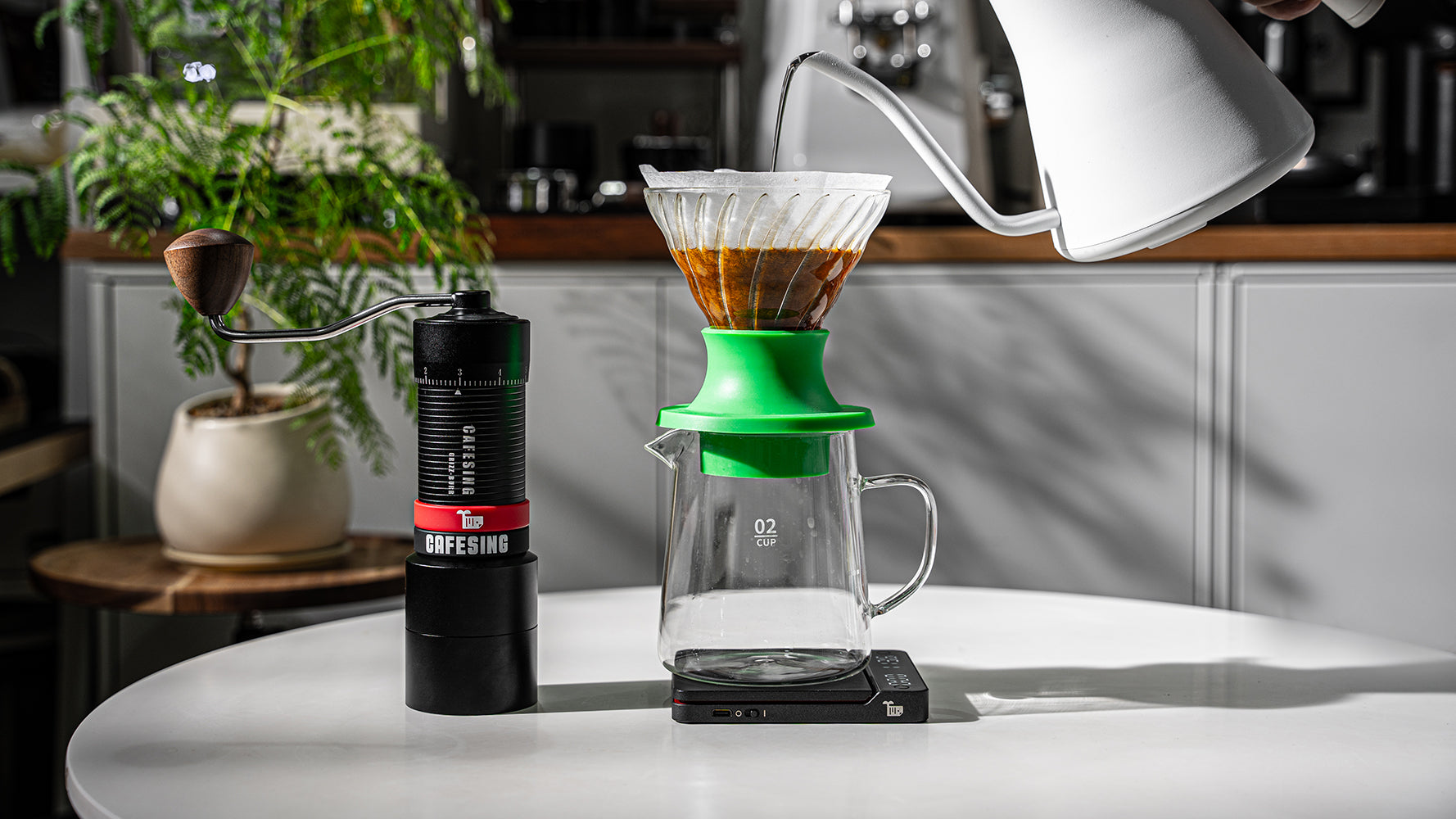 CafeSing GRIZZ-63 Hand Espresso Grinder