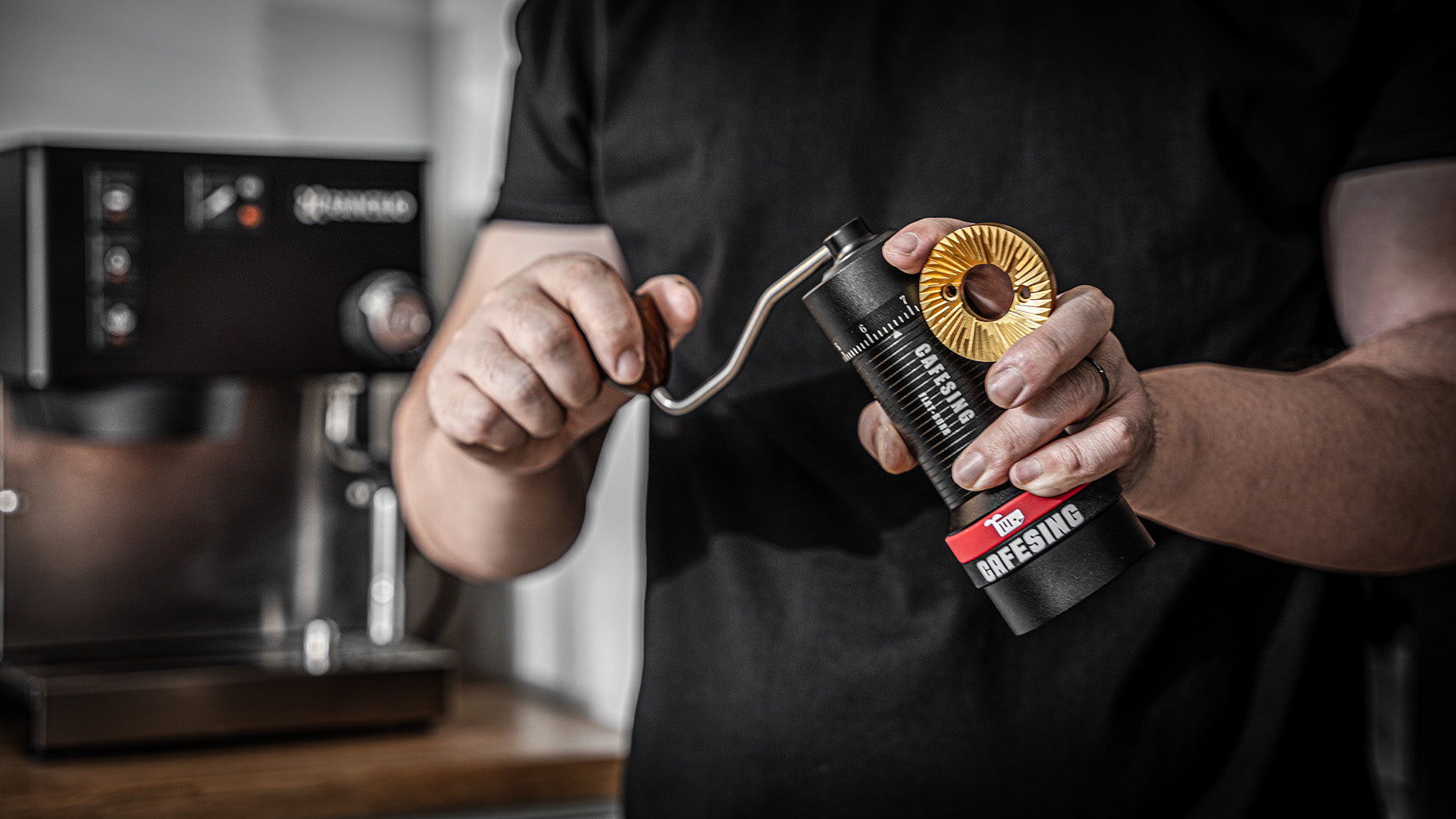 CafeSing ORCA go Flat Burr