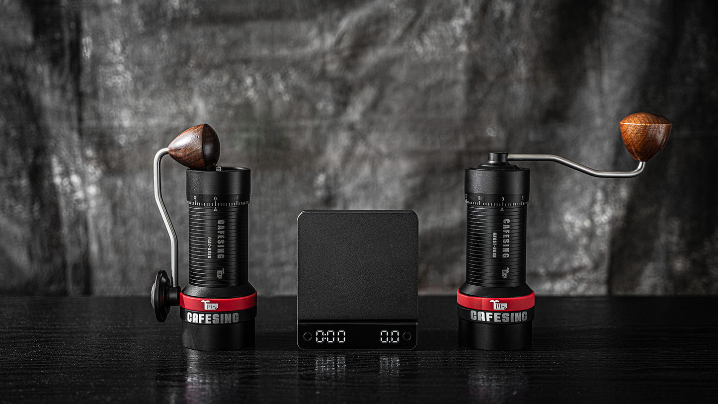 ORCA coffee grinder & OWL espresso scale