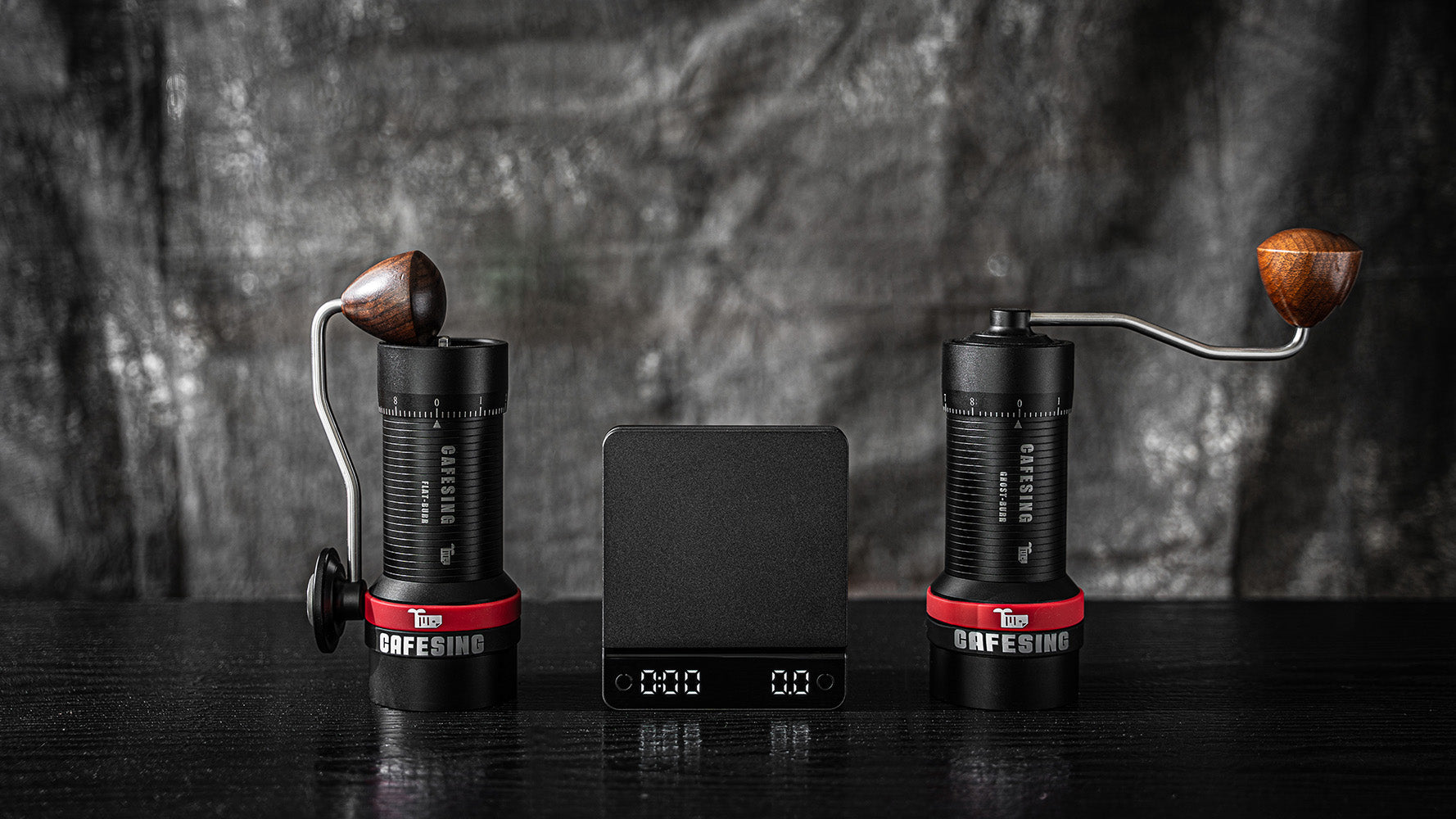 ORCA coffee grinder & OWL espresso scale