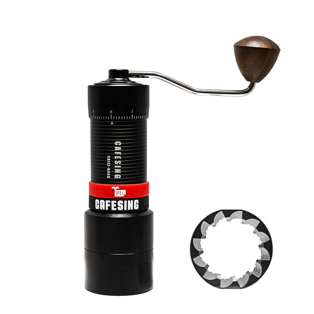 CafeSing GRIZZ 63 Manual Coffee Grinder, 63mm Conical Burr